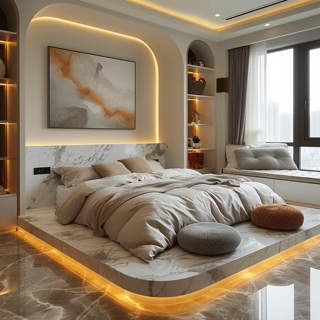 Clean, minimal residential interior