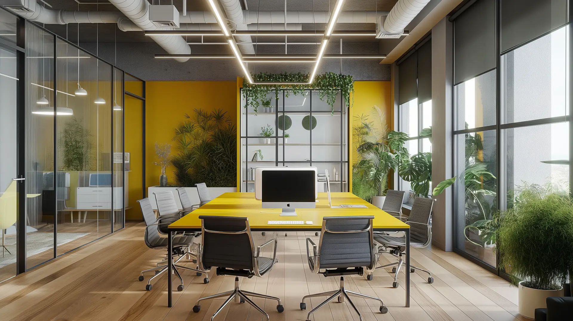Creative agency commercial workspace