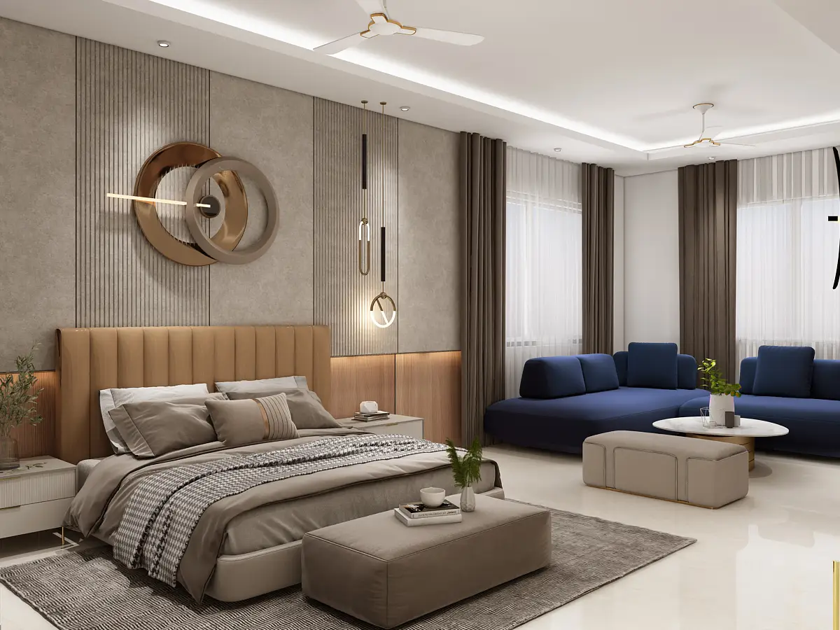 Residential project render, exterior view