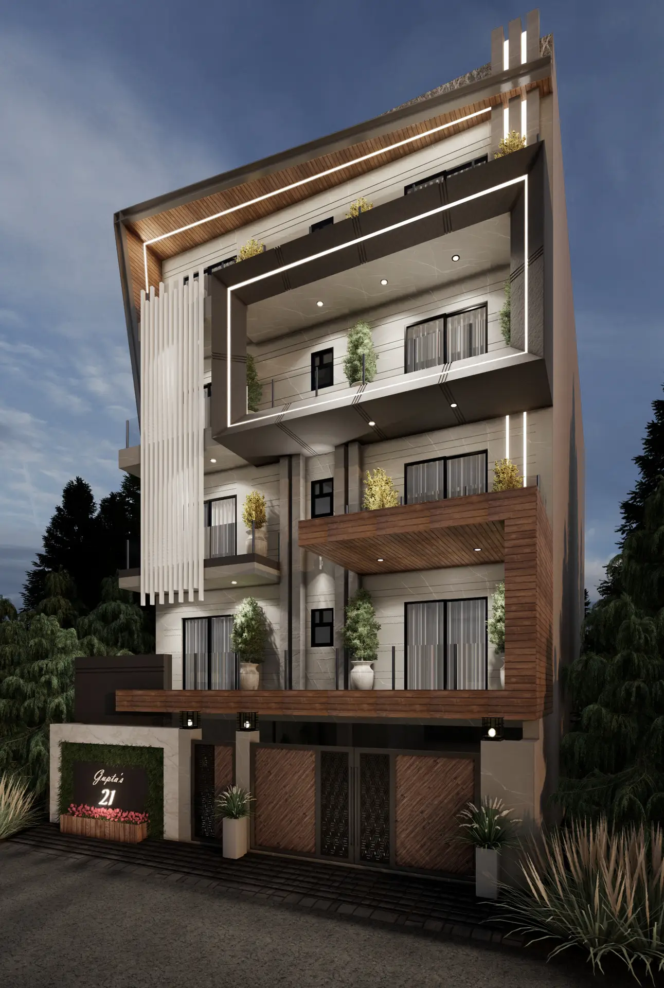 Finished residence project photograph