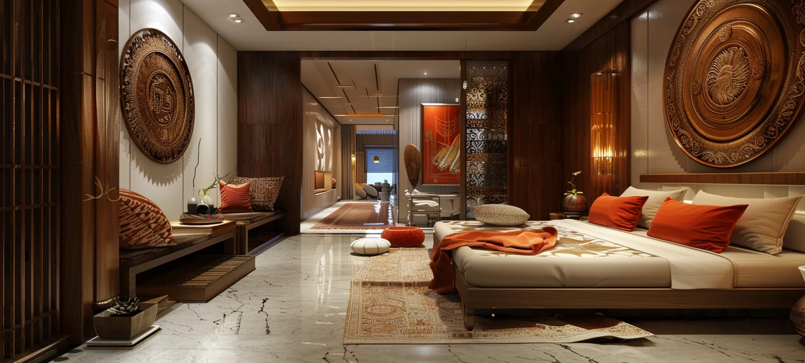 High-end Indian residential interior